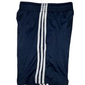 Adidas Striped Blue And White Shorts Size 8